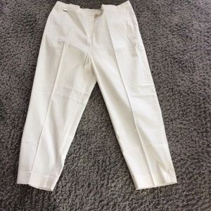 Plus size white Pants